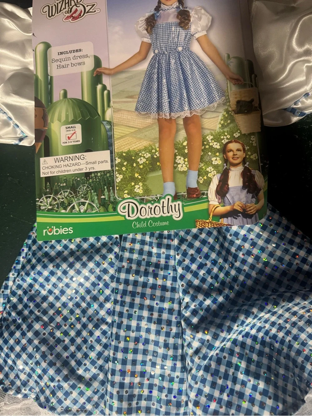 Dorothy Wizard of Oz Costume - Size S - NWT